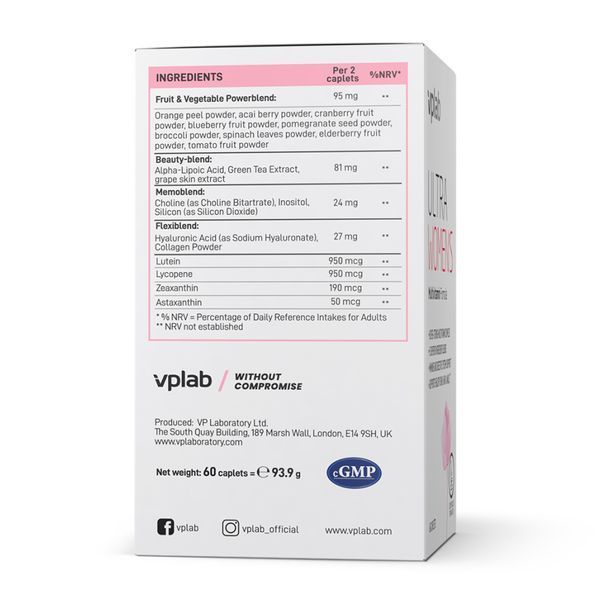 Ultra Women's Multivitamin Formula - 60caps 2022-10-1449 фото