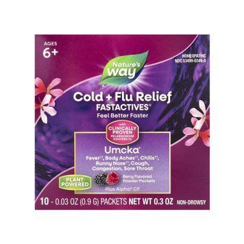 Umcka Cold & Flu Berry Fastactv - 10x.912g 2022-10-1111 фото