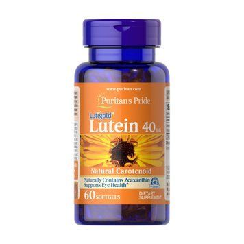 Lutein 40 mg with Zeaxanthin - 60 softgels 2023-10-2482 фото