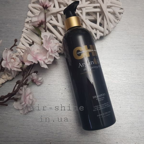 Шампунь, що відновлює, з Аргановою Олією CHI Argan Oil Shampoo 355 мл 633911749265 фото