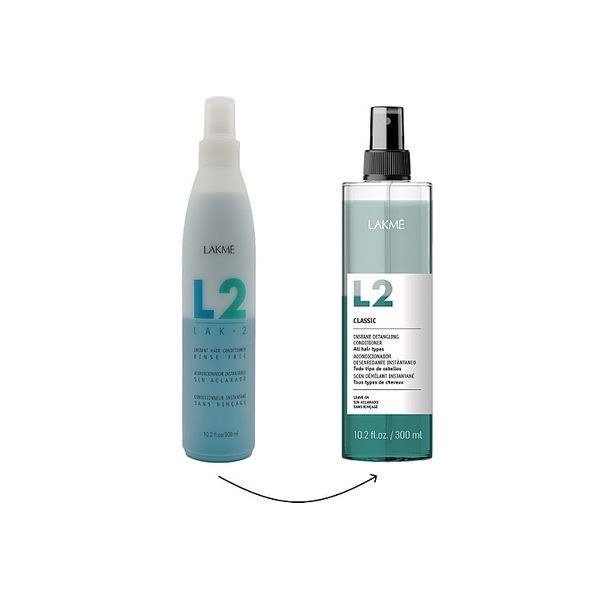 Двохфазний кондиціонер для волосся Lakme Lak 2 Instant Hair Conditioner 300 мл 8429421455220 фото