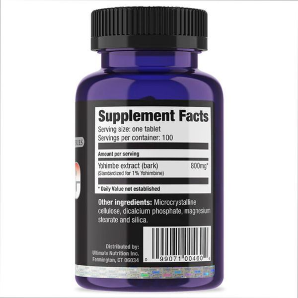 Yohimbe Bark Extract 800mg - 100tabs 2022-10-0815 фото