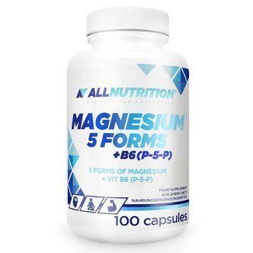 Магній у п&rsquo;яти формах з вітаміном B6 (P-5-P) ALLNUTRITION Magnesium 5 Forms + B6 5902837754895 фото
