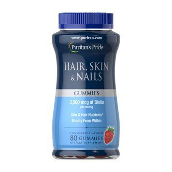 Hair Skin and Nails Gummies - 80 Gummies 100-74-6494874-20 фото