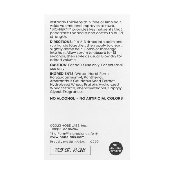 Hair Thickening Serum - 59 ml 2023-10-3888 фото