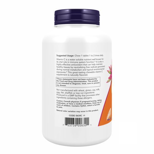 C-500 Chew Orange - 100 tabs 2022-10-0009 фото