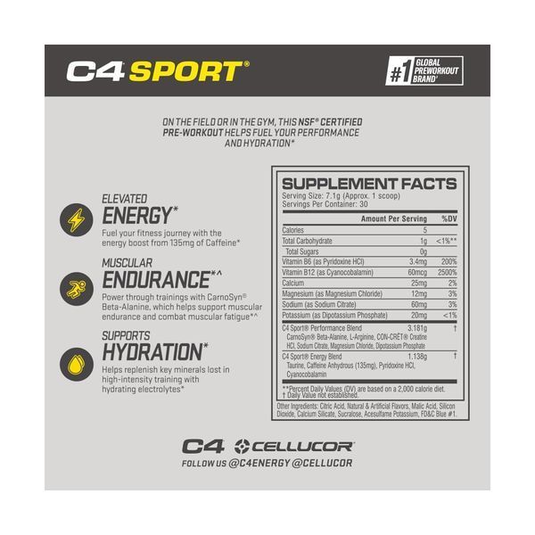 C4 Pre Workout - 201g Watermelon 2023-10-4780 фото